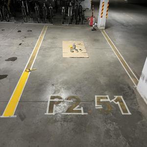 Паркомясто - боядисване