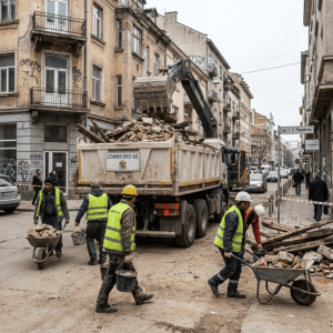 Извозване на боклук от обект