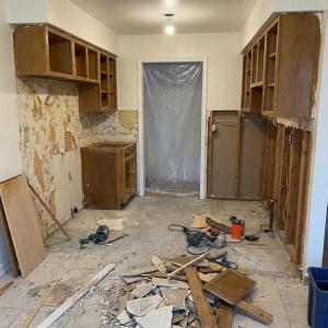 Кътене на стара кухня