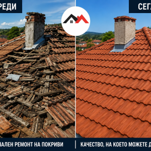 Ремонт на покриви преди и сега