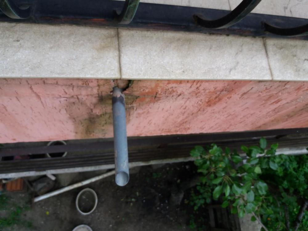 Смяна на отточна тръба 2