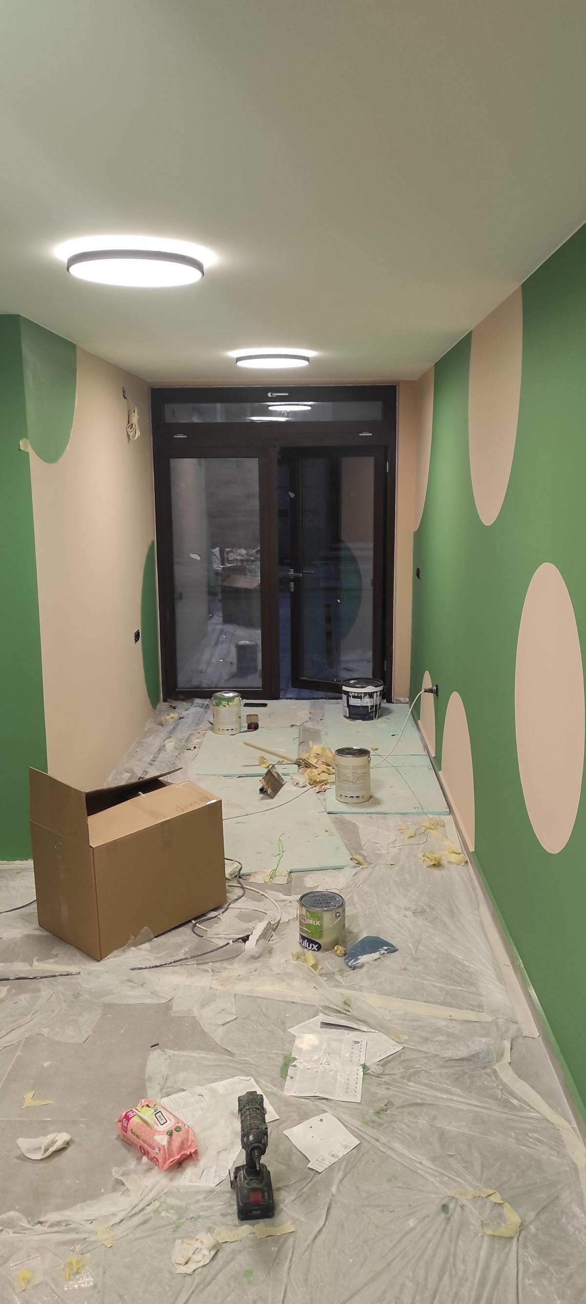 Боя кръгове без шаблон